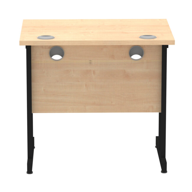 impulse 800mm slimline desk cantilever leg