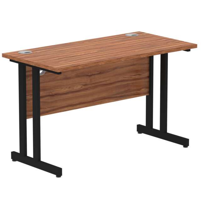 impulse 1200mm slimline desk cantilever leg