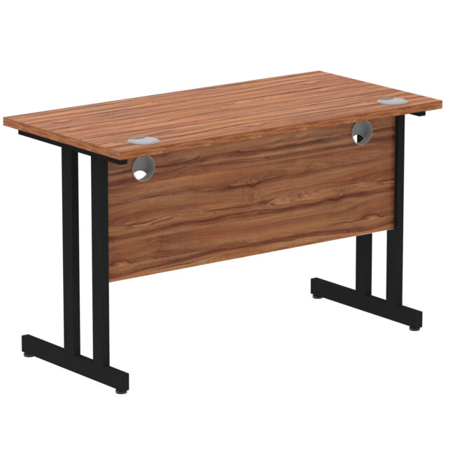 impulse 1200mm slimline desk cantilever leg
