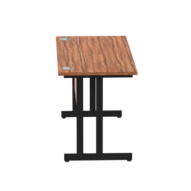 impulse 1400mm slimline desk cantilever leg