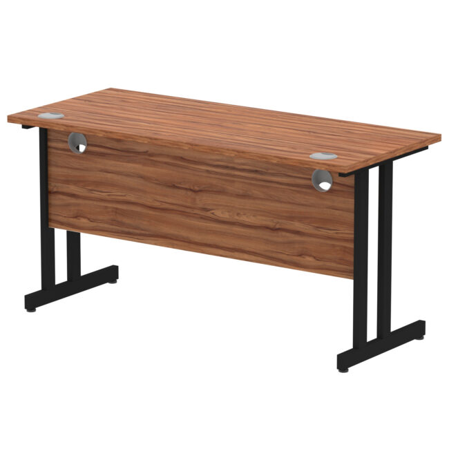 impulse 1400mm slimline desk cantilever leg