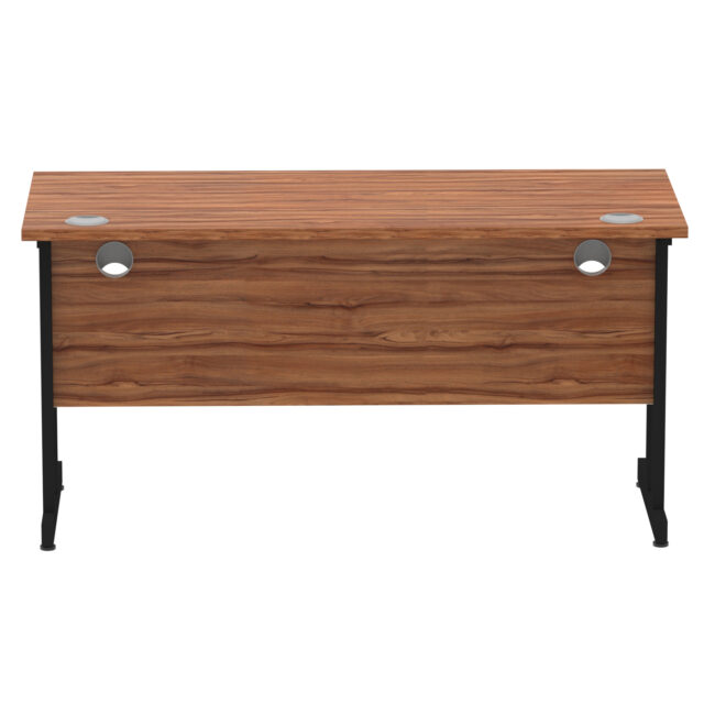 impulse 1400mm slimline desk cantilever leg