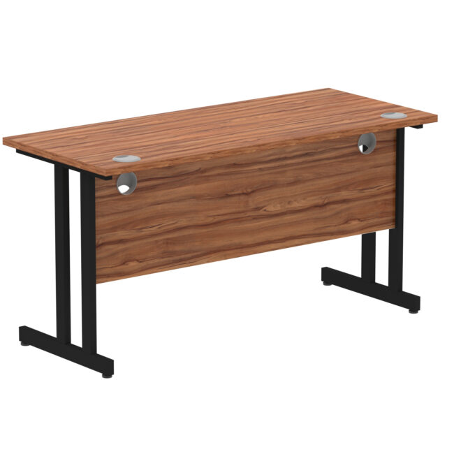 impulse 1400mm slimline desk cantilever leg