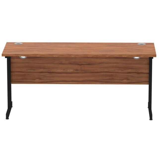 impulse 1600mm slimline desk cantilever leg