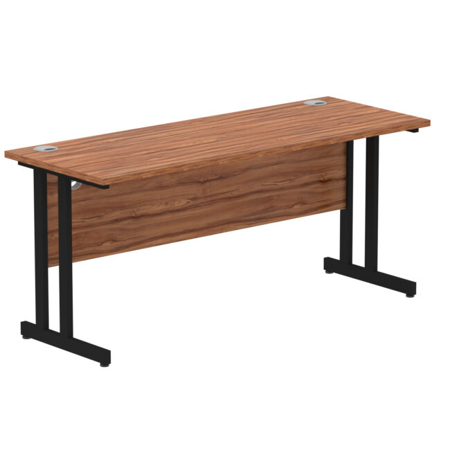 impulse 1600mm slimline desk cantilever leg