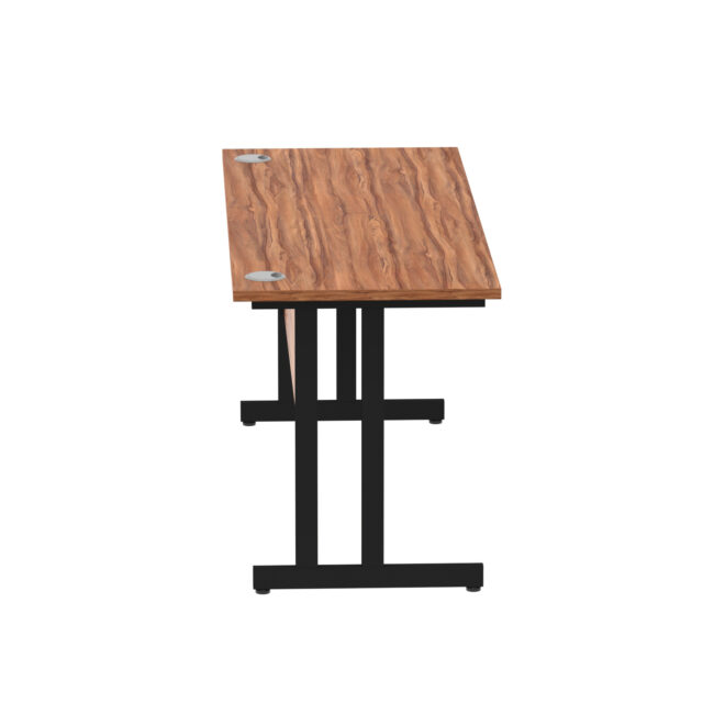 impulse 1600mm slimline desk cantilever leg