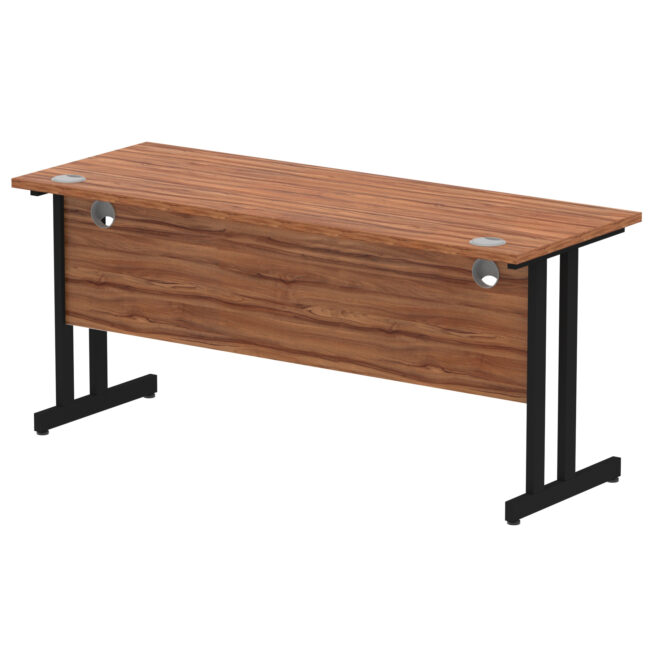 impulse 1600mm slimline desk cantilever leg