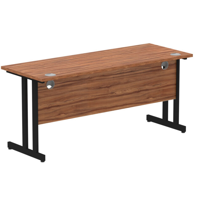impulse 1600mm slimline desk cantilever leg