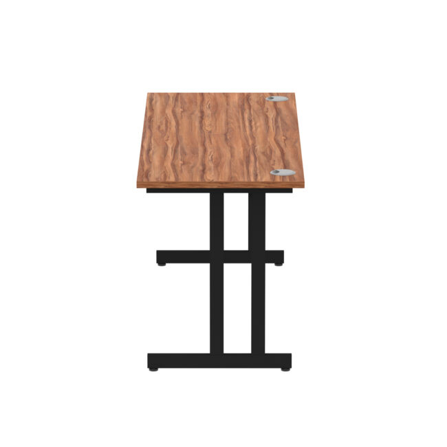impulse 1600mm slimline desk cantilever leg