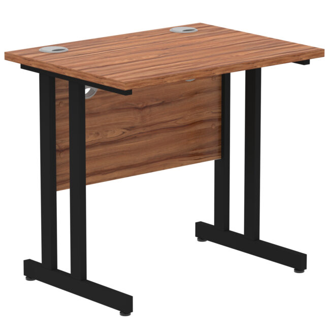impulse 800mm slimline desk cantilever leg