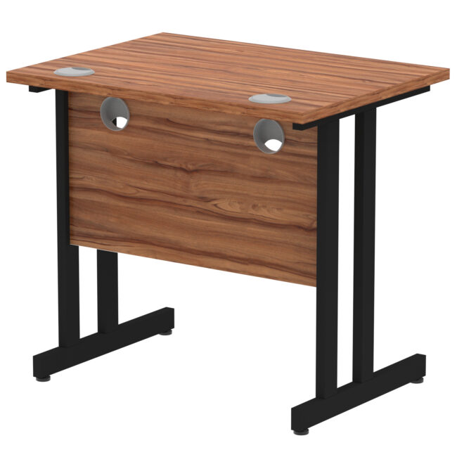impulse 800mm slimline desk cantilever leg