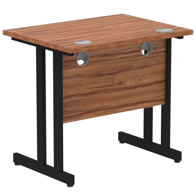 impulse 800mm slimline desk cantilever leg