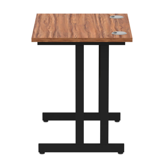 impulse 800mm slimline desk cantilever leg