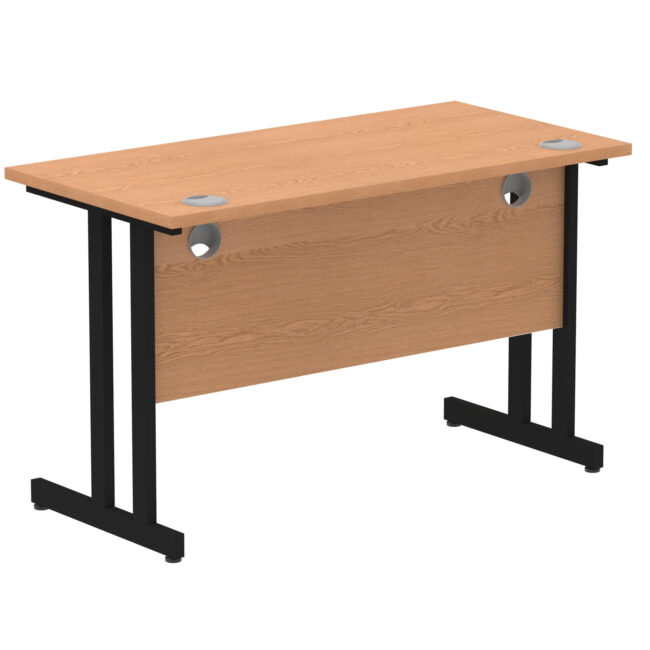 impulse 1200mm slimline desk cantilever leg