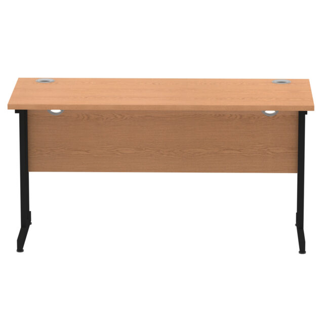 impulse 1400mm slimline desk cantilever leg