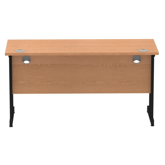 impulse 1400mm slimline desk cantilever leg