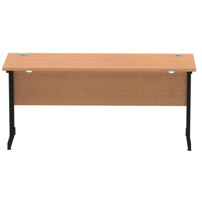 impulse 1600mm slimline desk cantilever leg