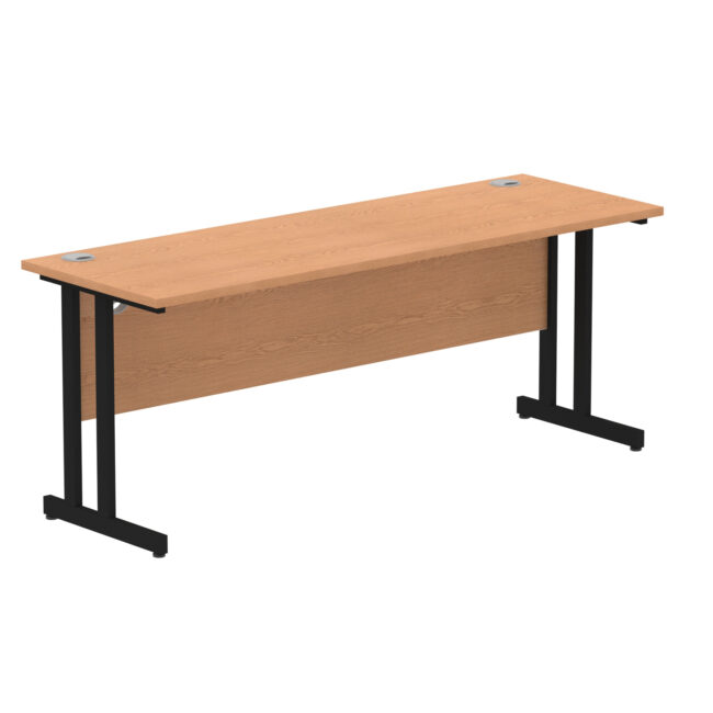 impulse 1800mm slimline desk cantilever leg