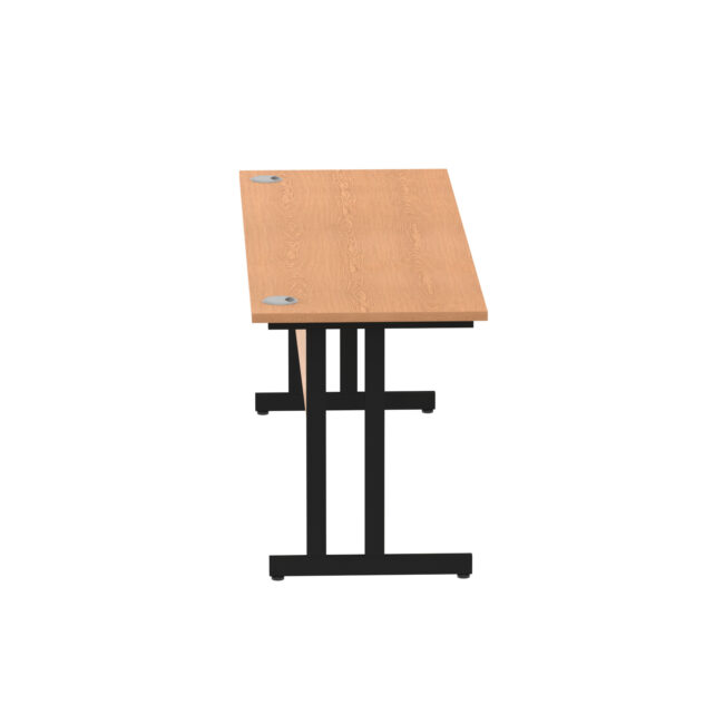 impulse 1800mm slimline desk cantilever leg