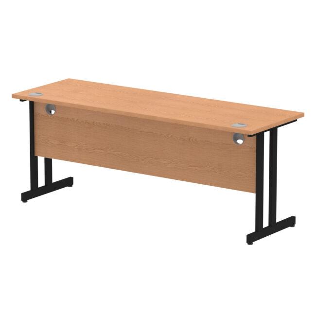 impulse 1800mm slimline desk cantilever leg