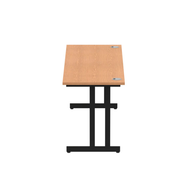 impulse 1800mm slimline desk cantilever leg
