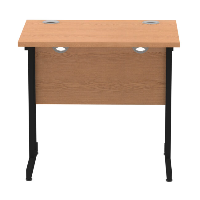 impulse 800mm slimline desk cantilever leg