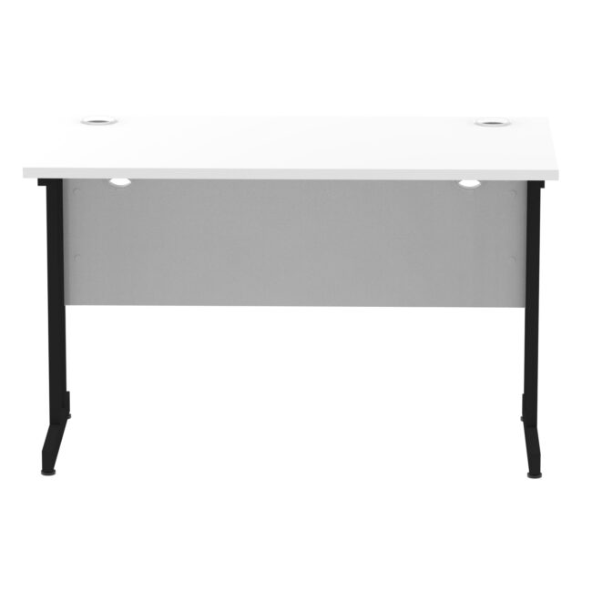 impulse 1200mm slimline desk cantilever leg