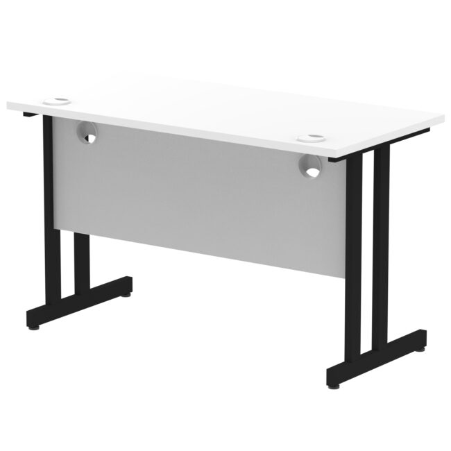impulse 1200mm slimline desk cantilever leg