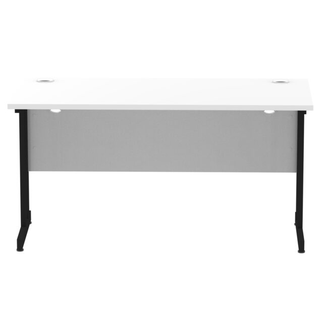 impulse 1400mm slimline desk cantilever leg