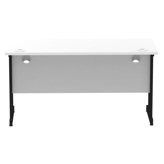 impulse 1400mm slimline desk cantilever leg