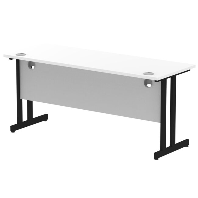 impulse 1600mm slimline desk cantilever leg