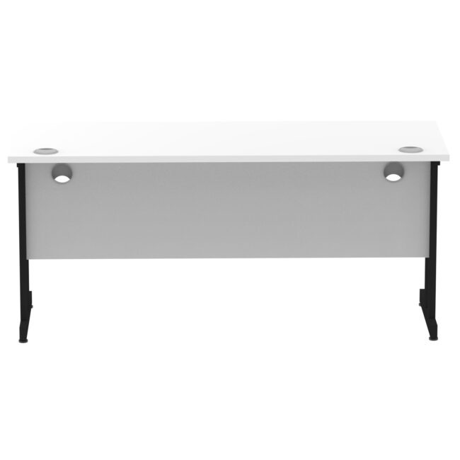 impulse 1600mm slimline desk cantilever leg