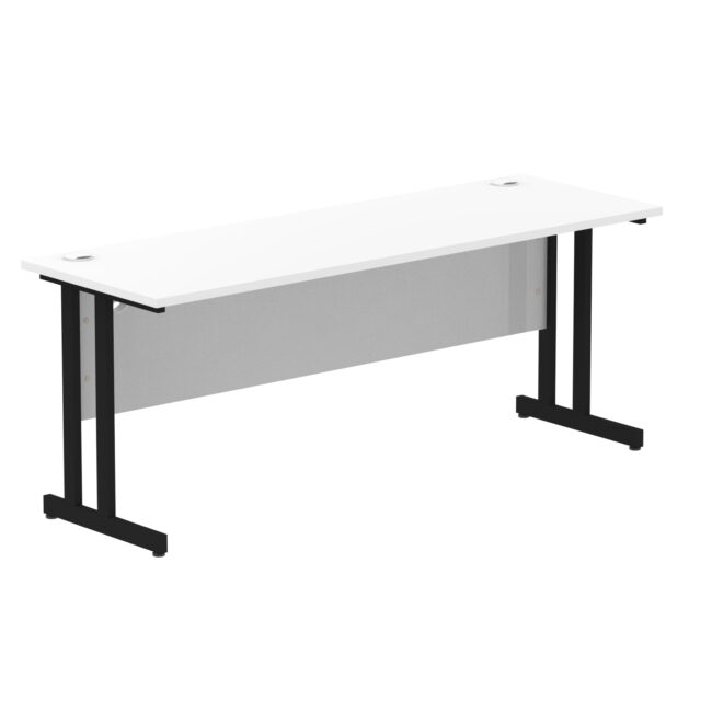 impulse 1800mm slimline desk cantilever leg