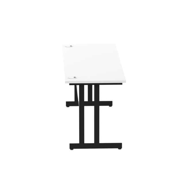 impulse 1800mm slimline desk cantilever leg