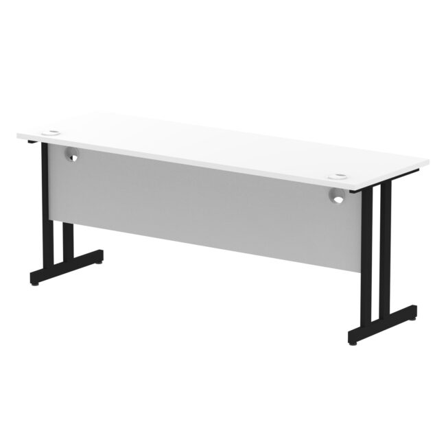 impulse 1800mm slimline desk cantilever leg