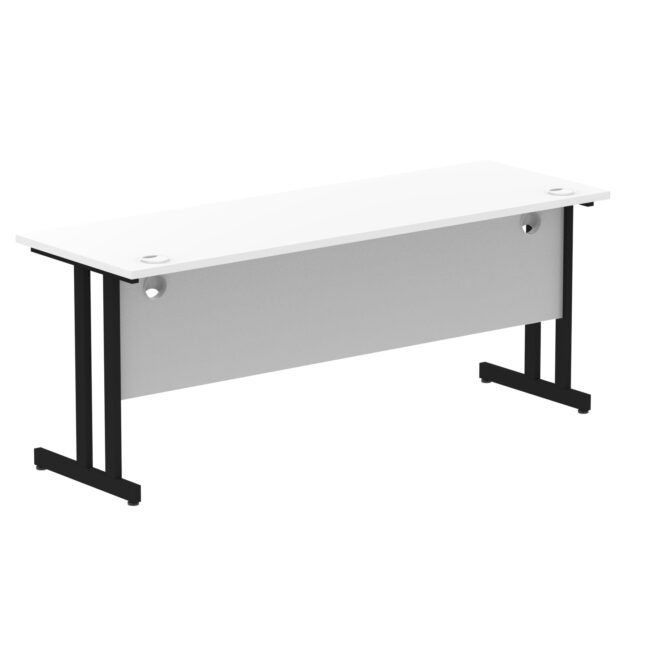 impulse 1800mm slimline desk cantilever leg