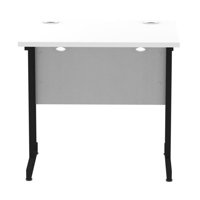 impulse 800mm slimline desk cantilever leg