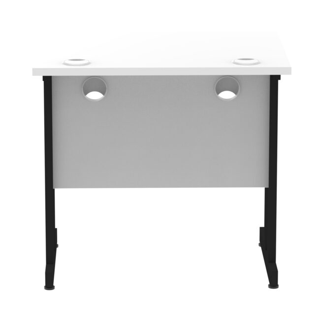 impulse 800mm slimline desk cantilever leg