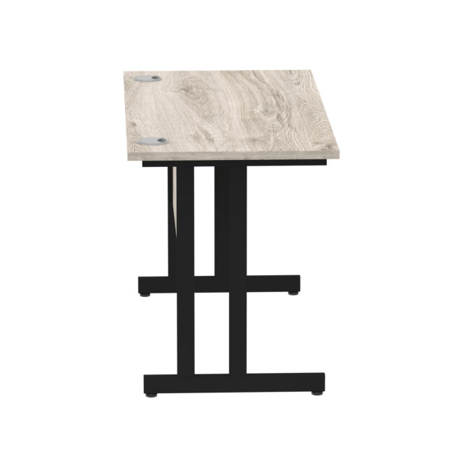 impulse 1200mm slimline desk cantilever leg