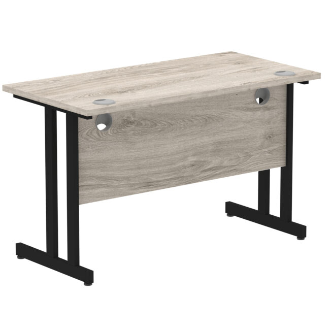 impulse 1200mm slimline desk cantilever leg