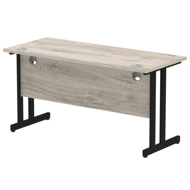 impulse 1400mm slimline desk cantilever leg