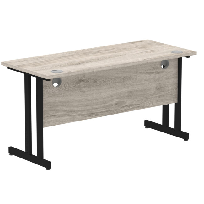 impulse 1400mm slimline desk cantilever leg