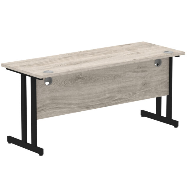impulse 1600mm slimline desk cantilever leg