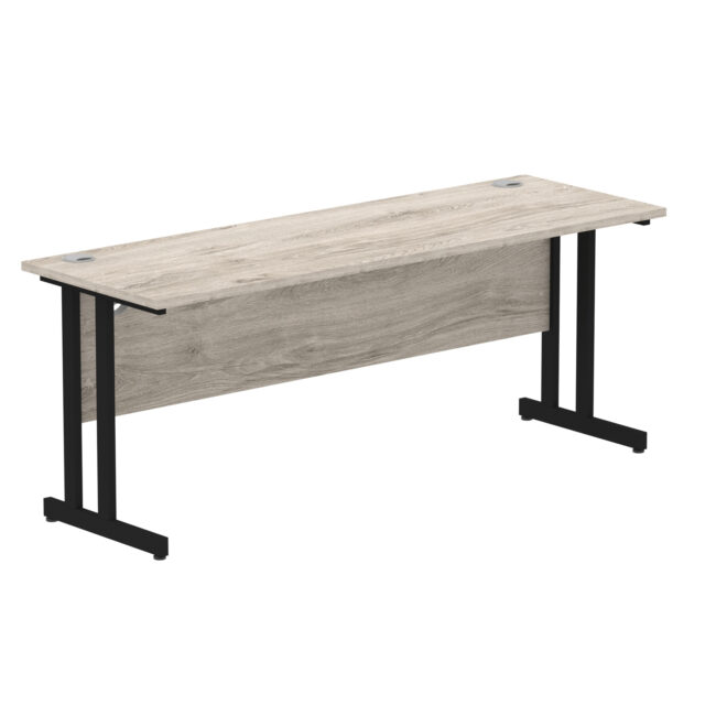 impulse 1800mm slimline desk cantilever leg