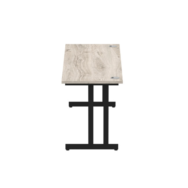 impulse 1800mm slimline desk cantilever leg