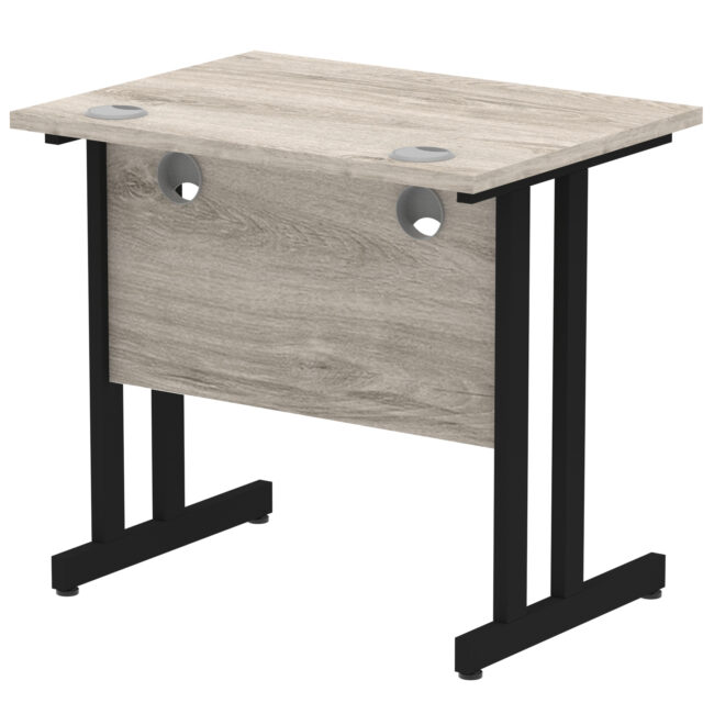 impulse 800mm slimline desk cantilever leg