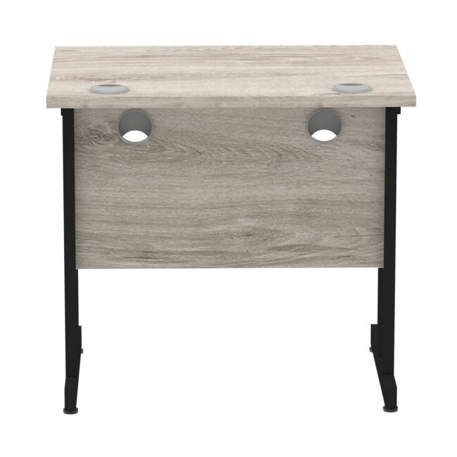 impulse 800mm slimline desk cantilever leg