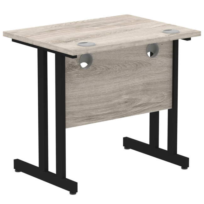 impulse 800mm slimline desk cantilever leg