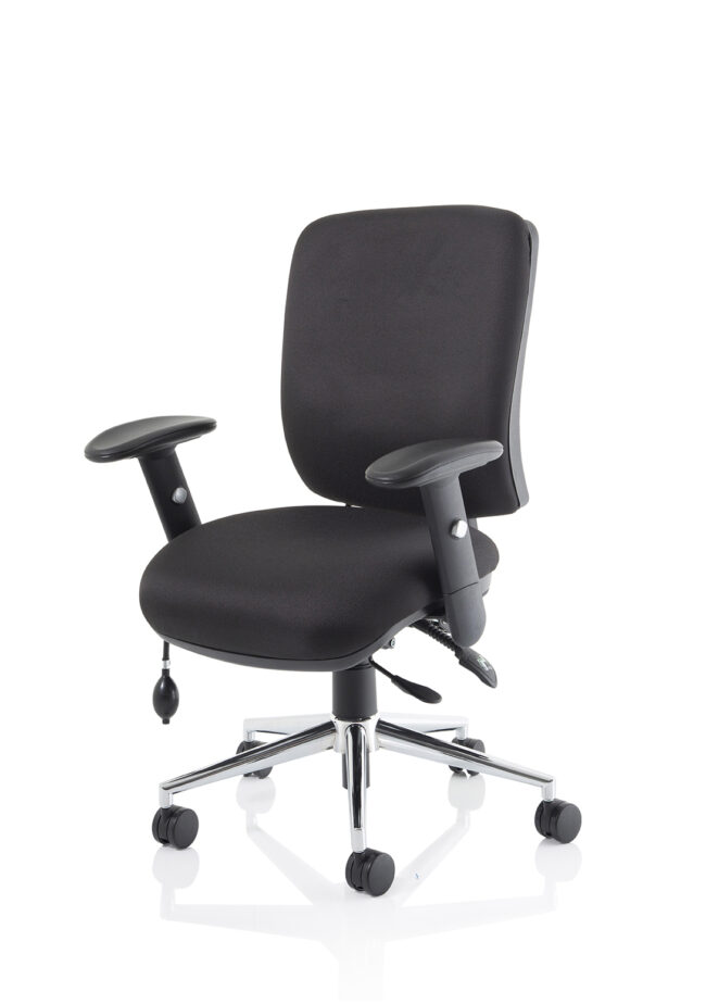 chiro medium back task operator office chair
