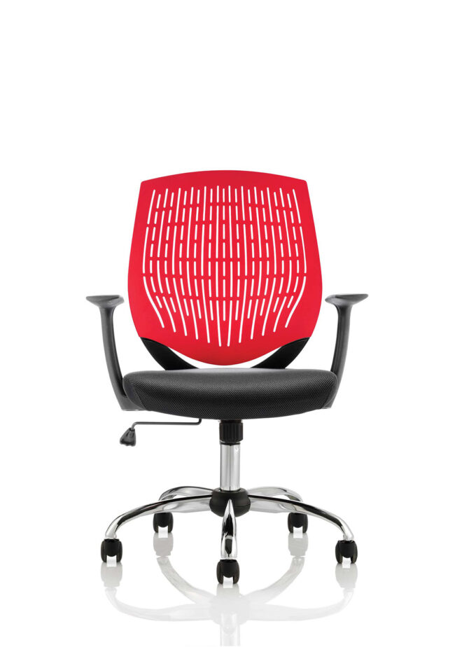 dura medium back task operator office chair with arms